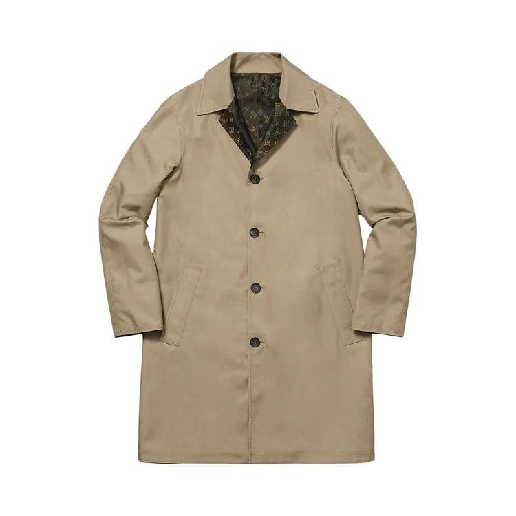 Louis Vuitton x Supreme Reversible Trench Coat Camo
