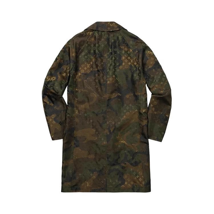 Louis Vuitton x Supreme Reversible Trench Coat Camo