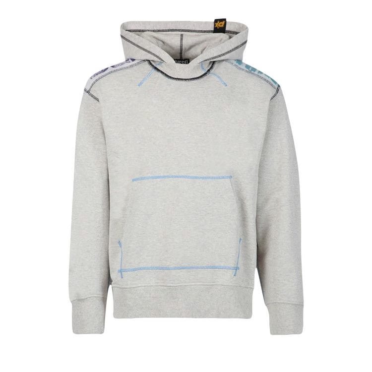Diesel S-Macshor Hoodie White