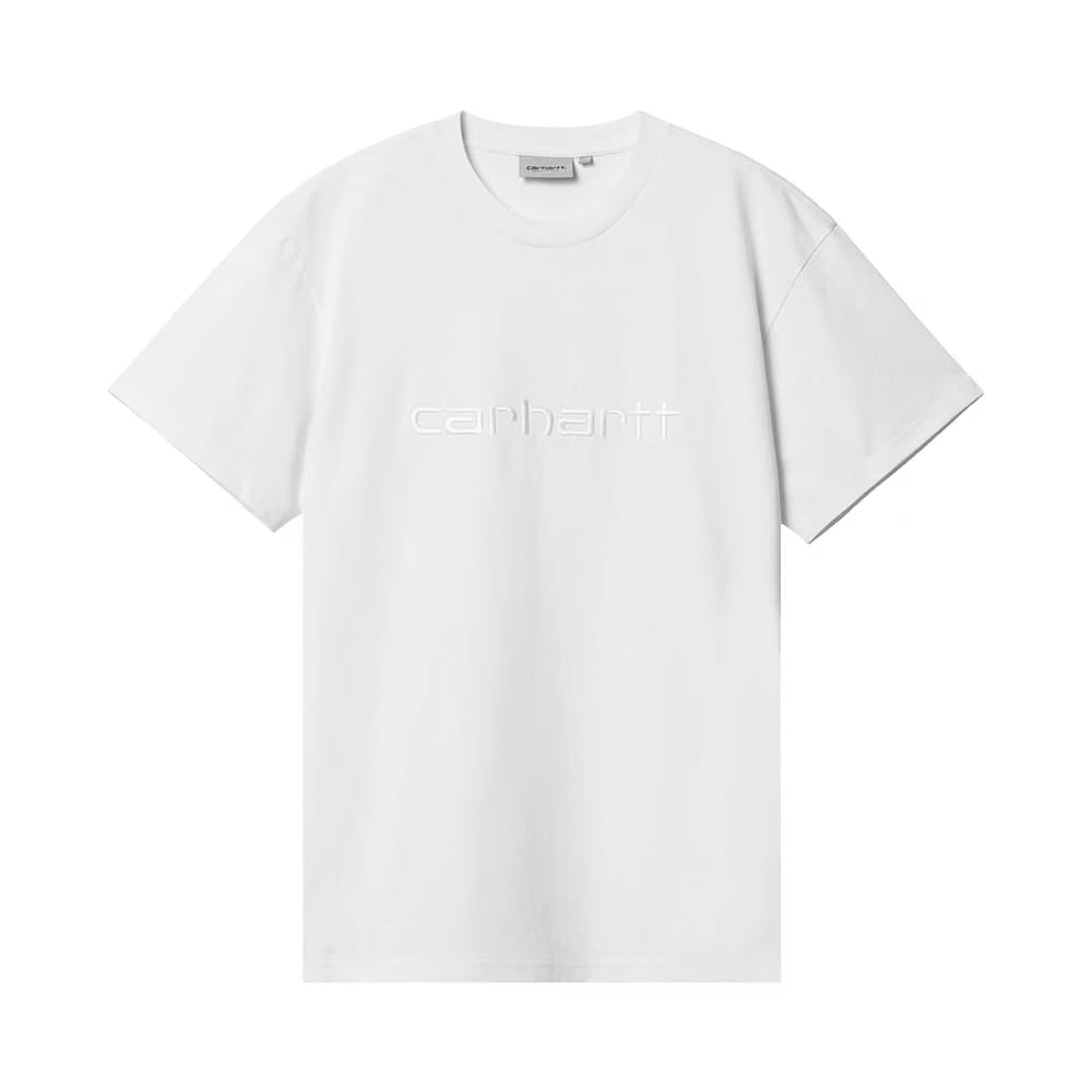 Carhartt WIP Duster Shorts-Sleeve T-Shirt White
