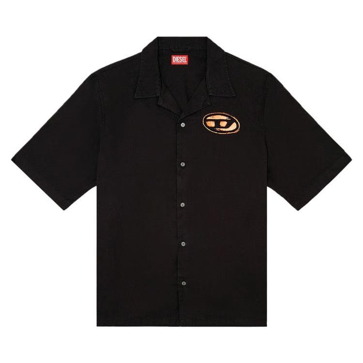 Diesel S-Stan Bleach Shirt Black