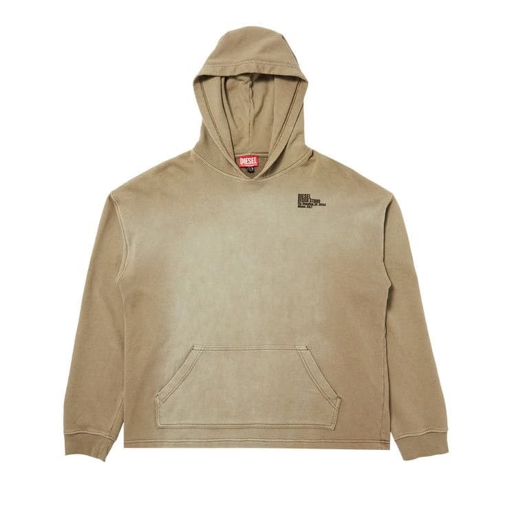 Diesel Design Studio Hoodie Faded Brown