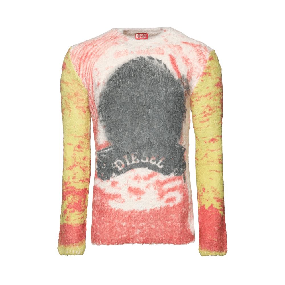 Diesel K-Munari Jumper Red/Yellow