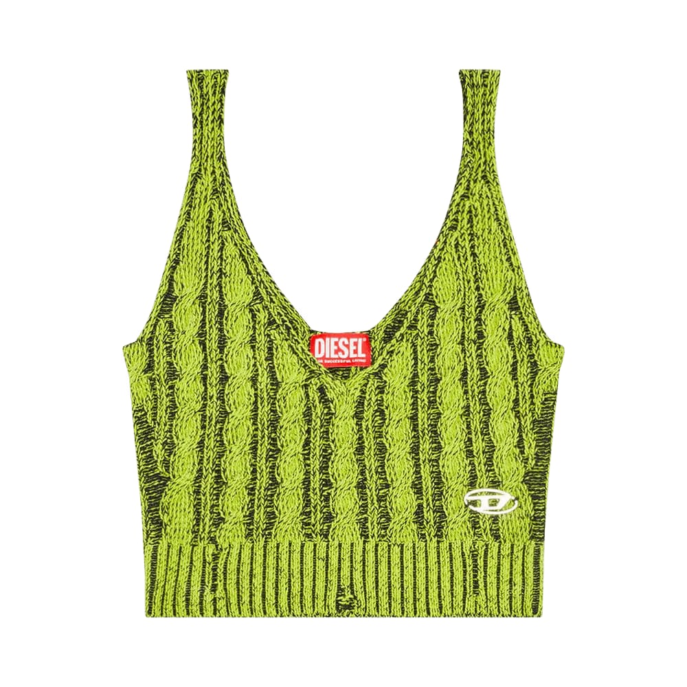 Diesel Milos Crop Top Green