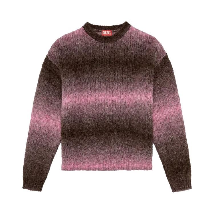 Diesel K-Rasta Degrade Jumper Chocolate