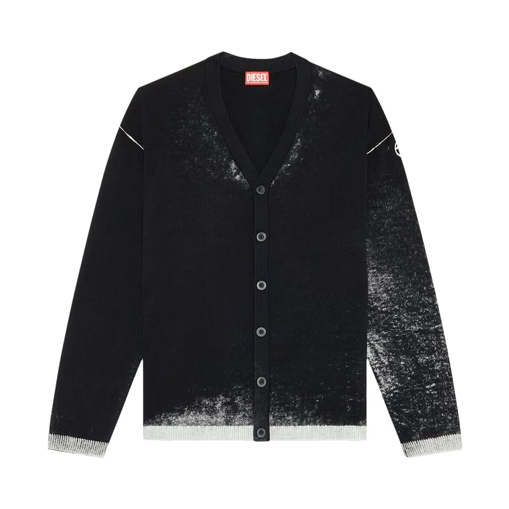 Diesel K Larence Button Up Cardigan Deep/Black