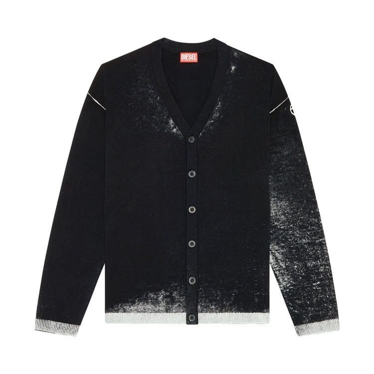 Diesel K Larence Button Up Cardigan Deep/Black