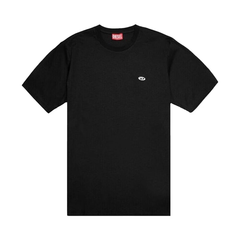 Diesel Oval Patch T-Shirt Black