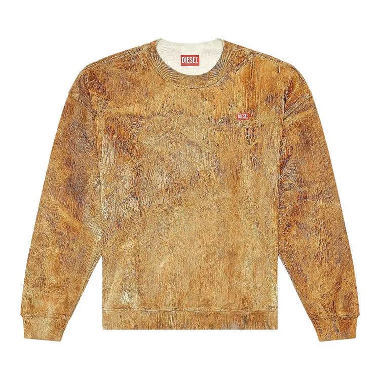 Diesel S-Nyce Sweatshirt Leaf Green