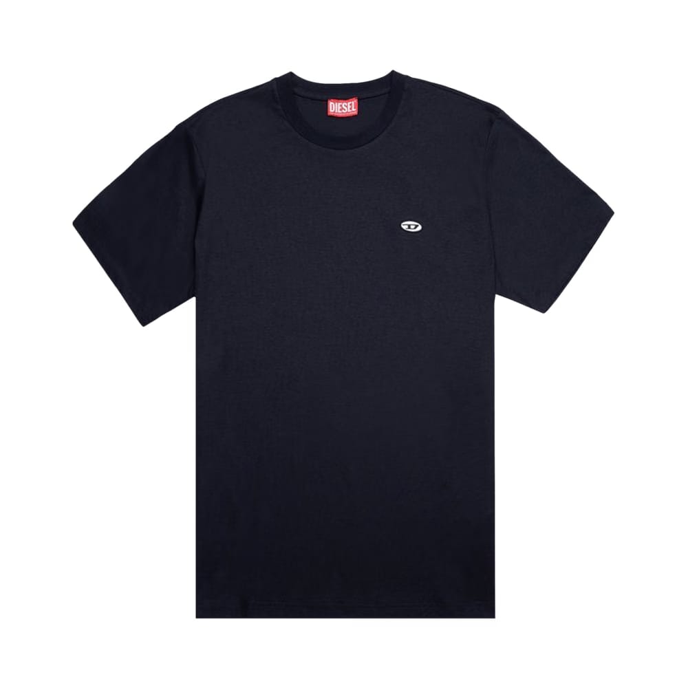 Diesel Oval D Patch T-Shirt Blue