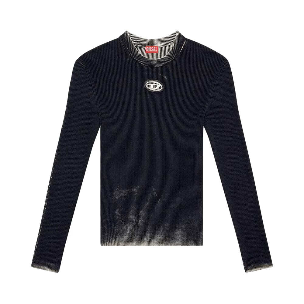 Diesel K-Darin-A Cut Out Jumper Black