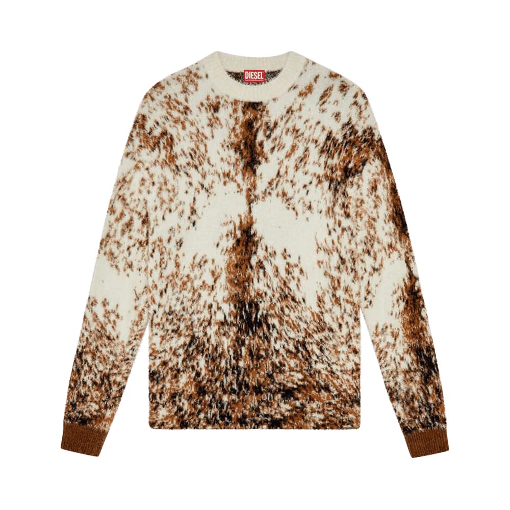 Diesel K-Itello Fluffy Jumper Chocolate