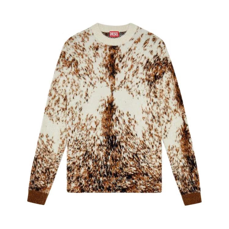 Diesel K-Itello Fluffy Jumper Chocolate