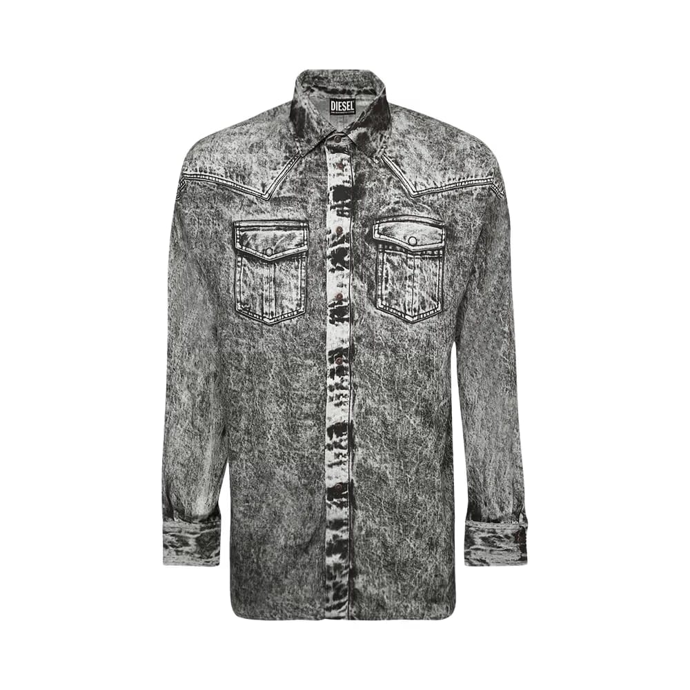 Diesel S-Kang Shirt Black