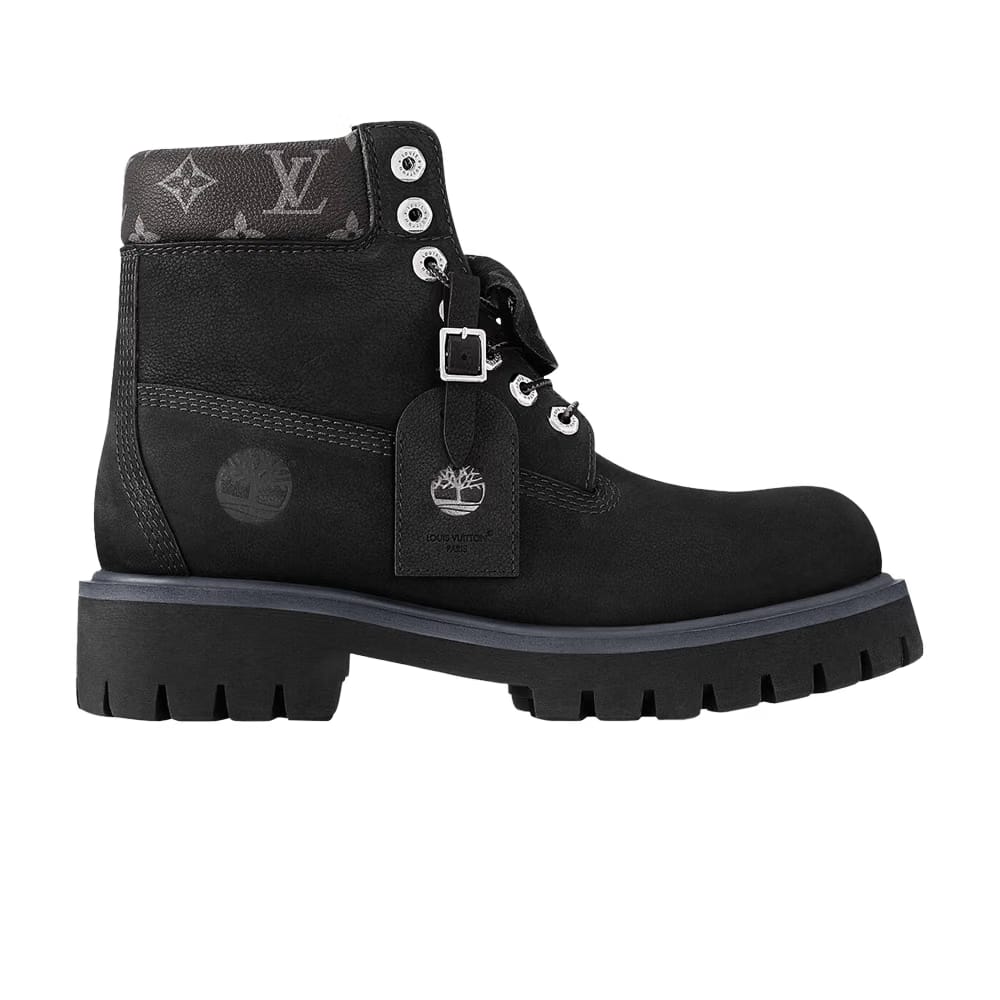 Louis Vuitton x Timberland 6 Inch Ankle Boot Black