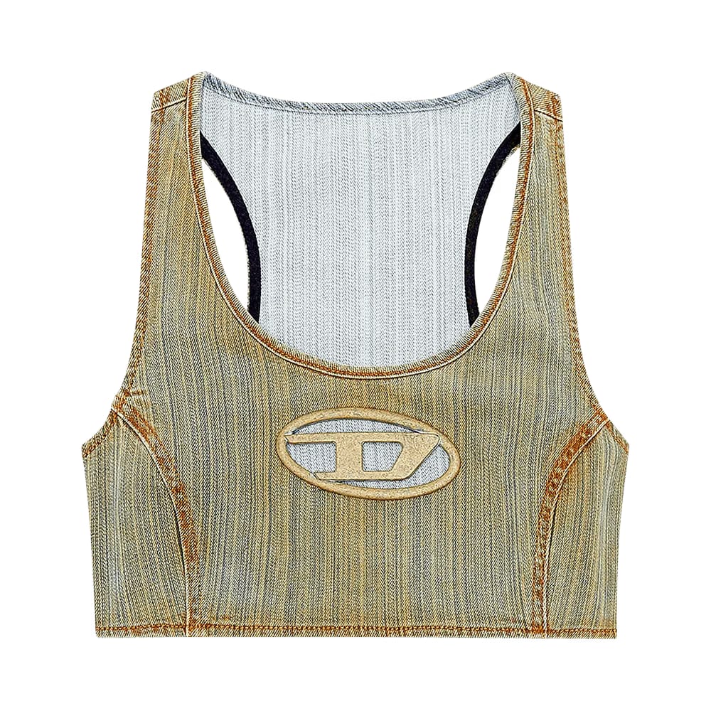 Diesel De-Top-Fsd Tank Top Denim