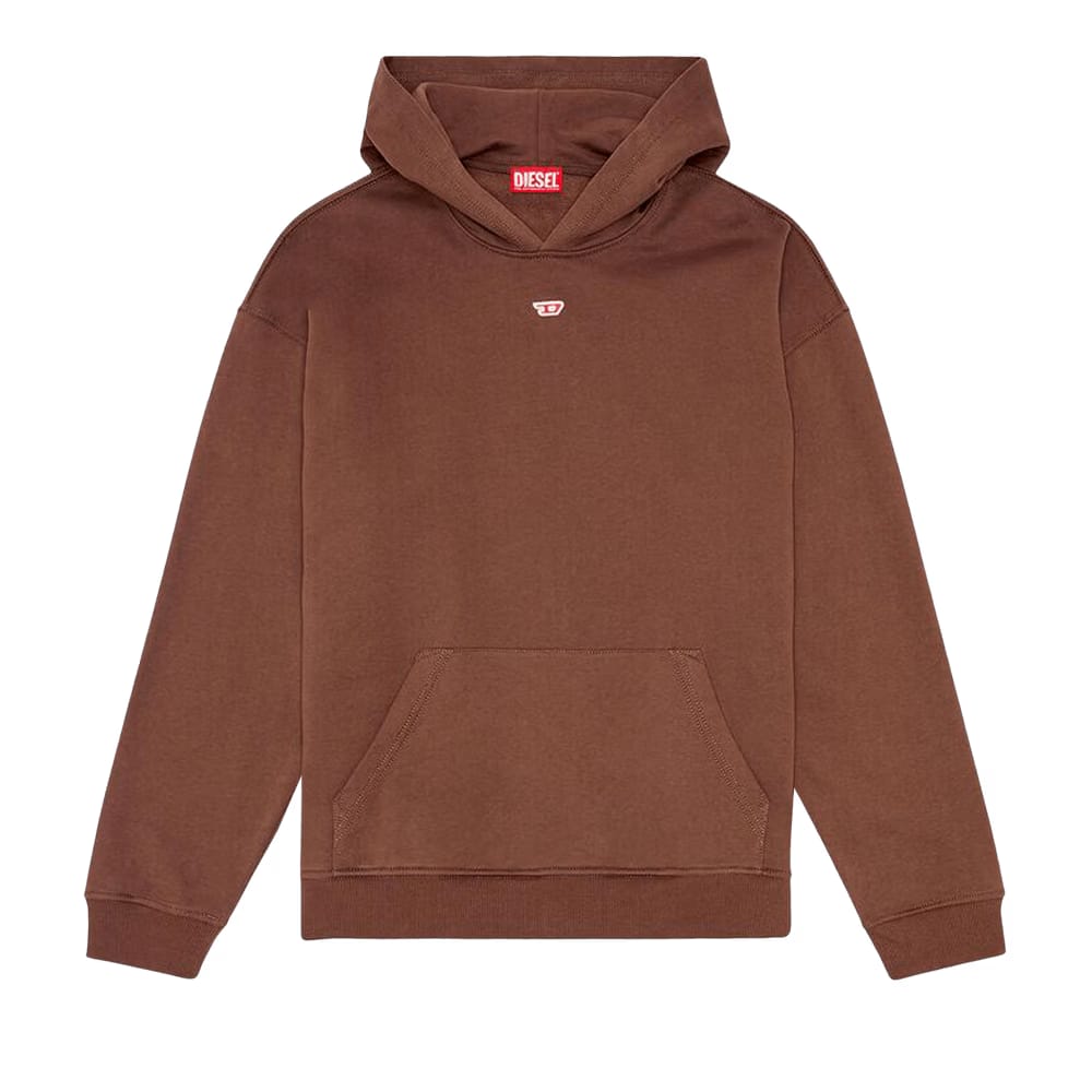 Diesel S-Boxt-Hood-D Hoodie Brown