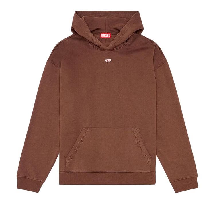 Diesel S-Boxt-Hood-D Hoodie Brown