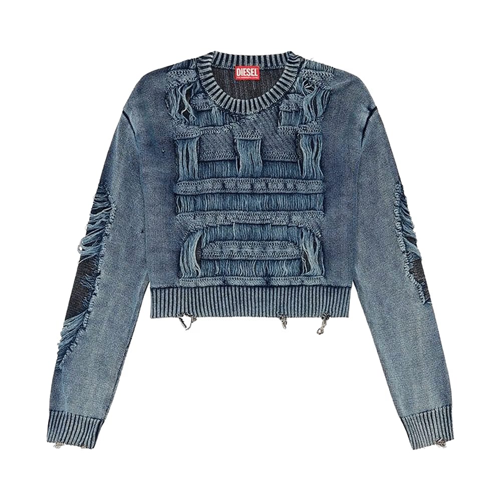 Diesel M-Rotta Jumper Blue