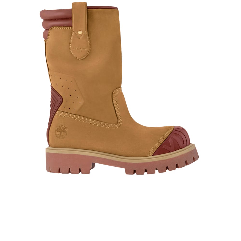 Louis Vuitton x Timberland Mid Boot Beige