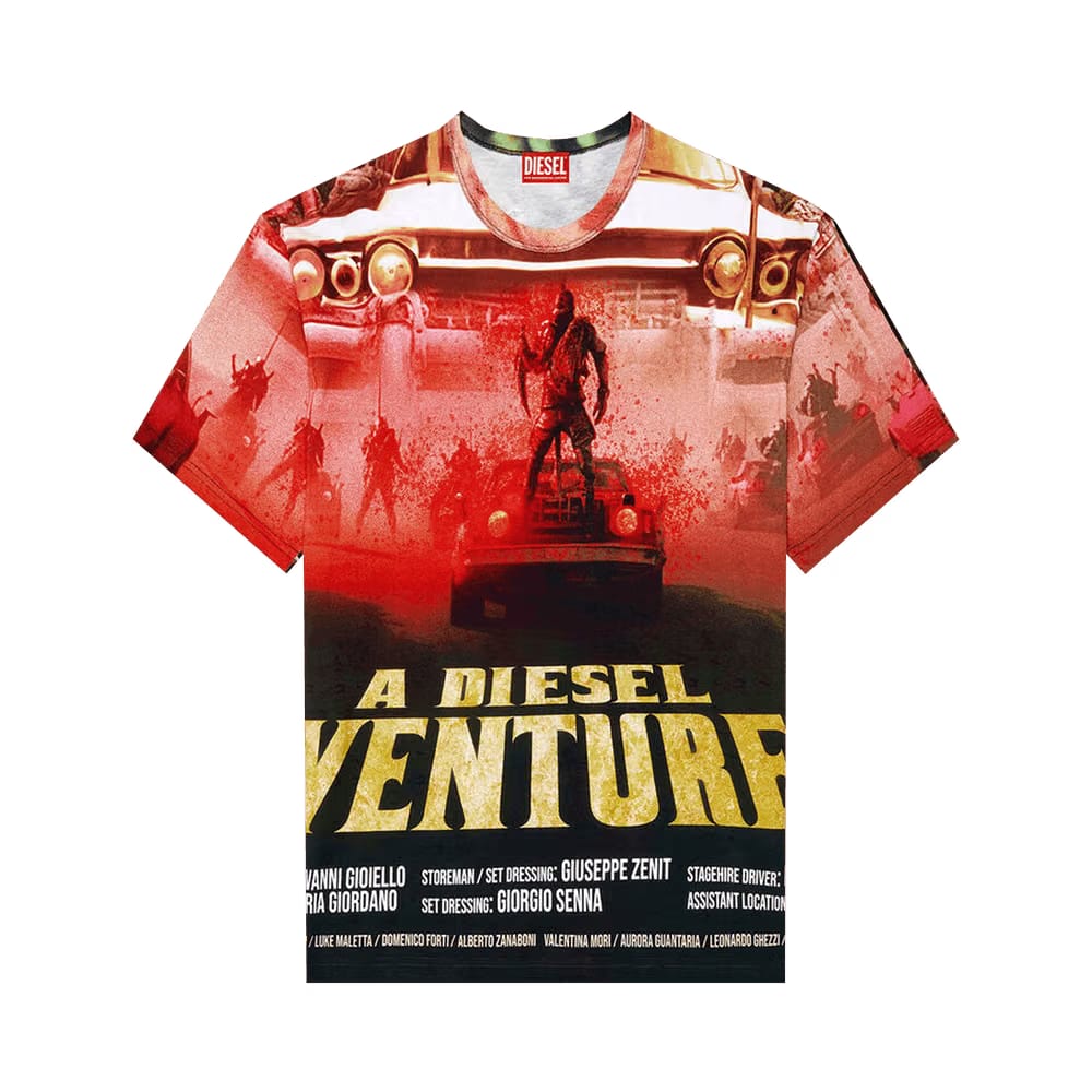Diesel T-Boxt-Adventure T-Shirt Deep Black