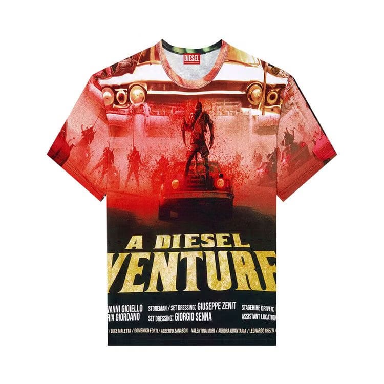 Diesel T-Boxt-Adventure T-Shirt Deep Black