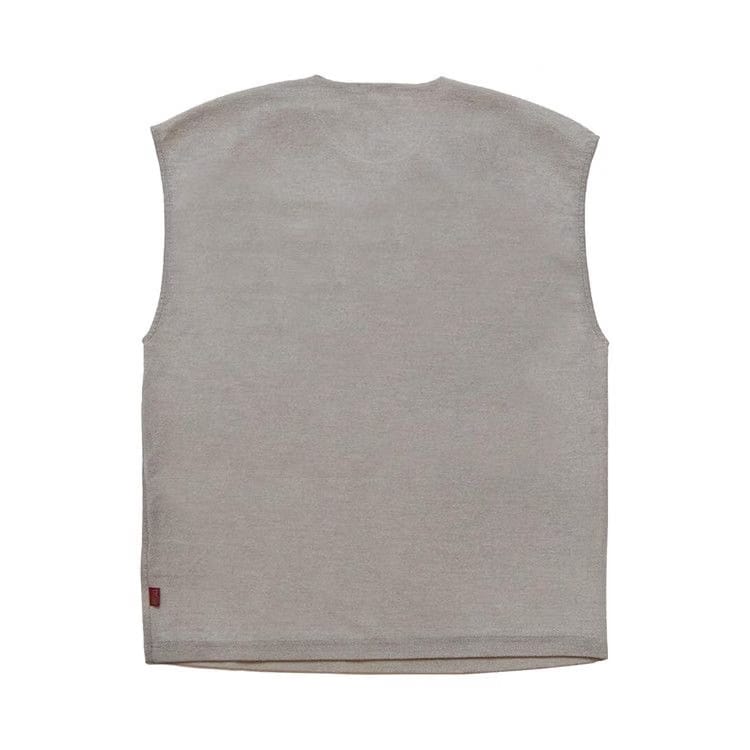 Diesel Distressed Sleeveless Top Grey