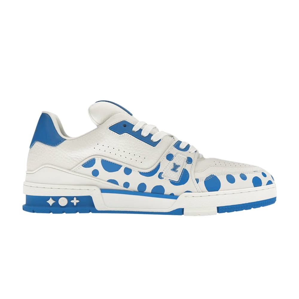 Yayoi Kusama x Louis Vuitton Trainer White Blue Infinity Dots