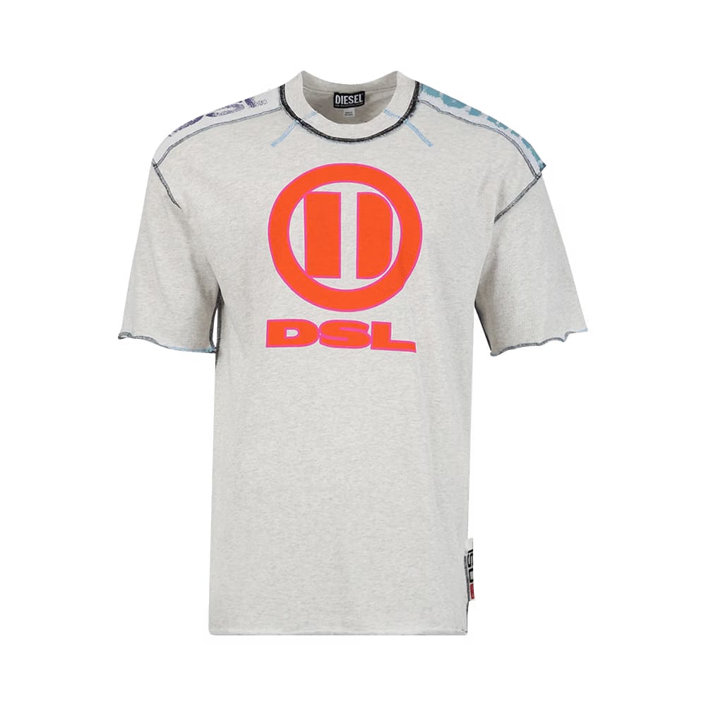 Diesel T-Crahor T-Shirt Grey