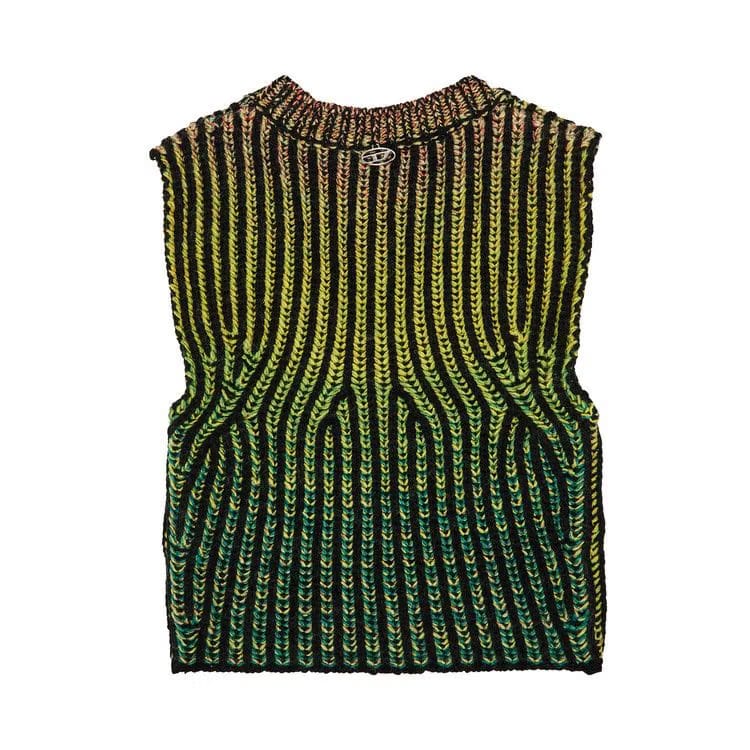 Diesel M-Orkidea Knitted Top Bottle Green