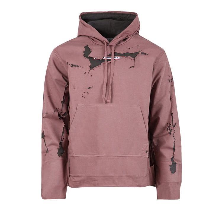 Diesel S-Macs Hoodoff Hoodie Mauve