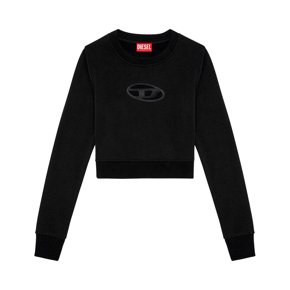 Diesel F-Slimmy-Od Sweatshirt Black