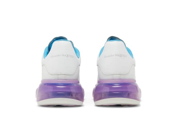 Alexander McQueen Oversized Sneaker Transparent Sole - White Purple