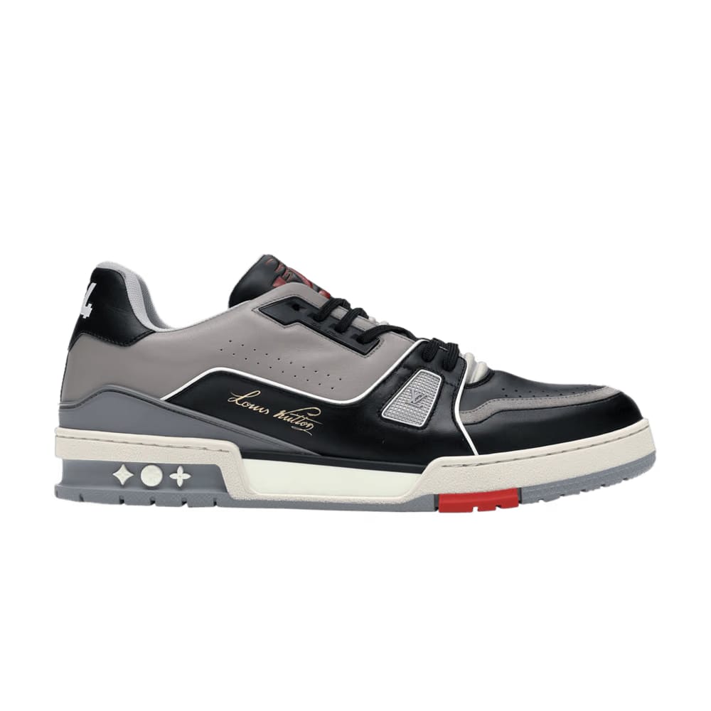 Louis Vuitton Trainer Low Black Grey