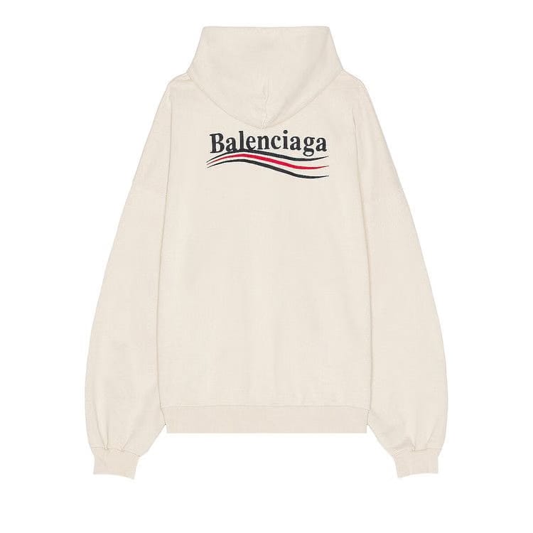 Balenciaga Large Fit Hoodie Light Beige