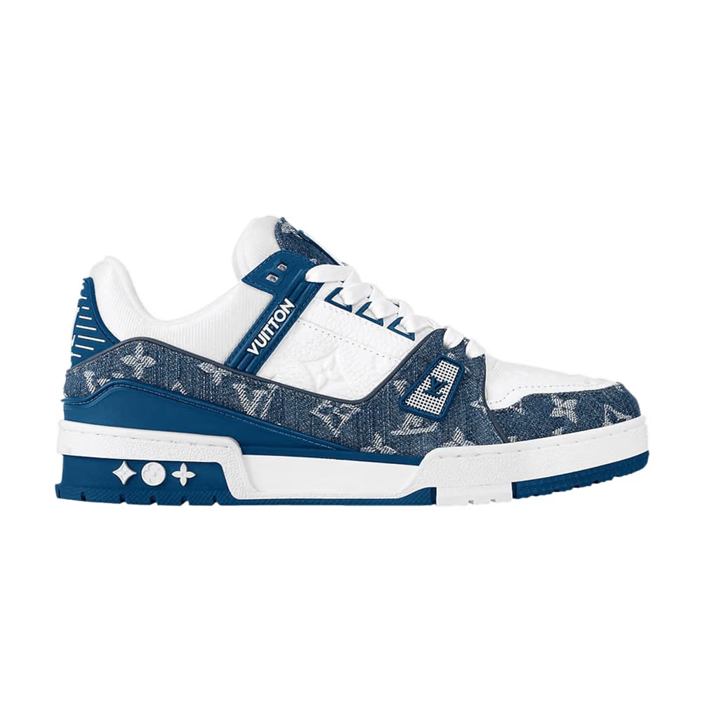 Louis Vuitton Wmns Trainer 'Monogram Denim - Light Blue'