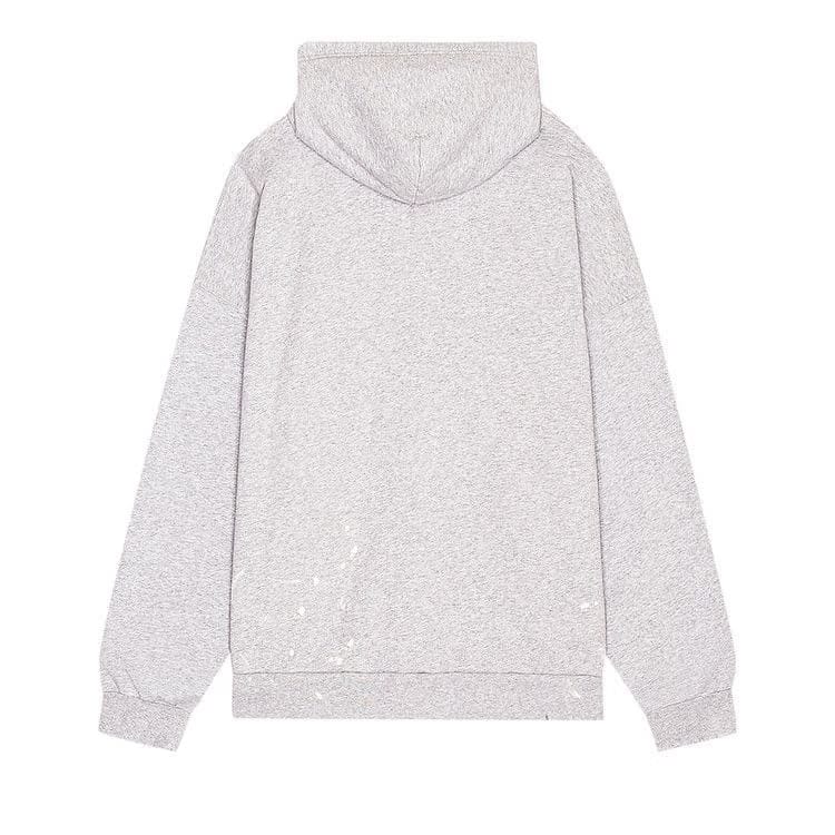 Balenciaga Wide Fit Hoodie Dark Heather Grey