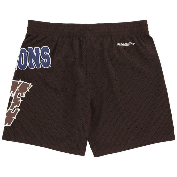 Cactus Jack by Travis Scott x Mitchell & Ness Penn State University Shorts Brown