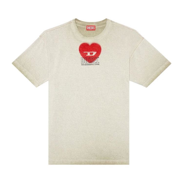 Diesel Buxt N4 T-Shirt Light Brown