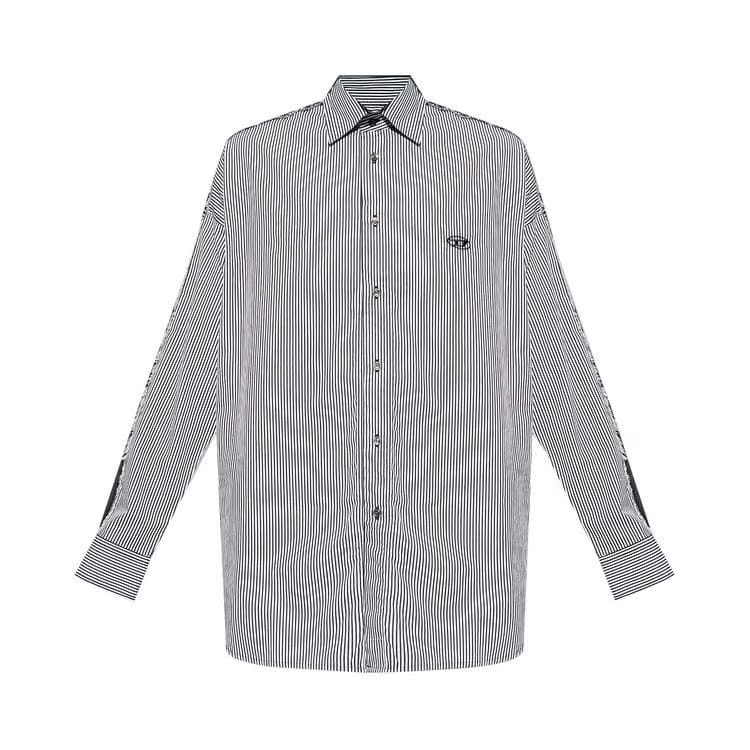 Diesel S-Warh-Stripe Shirt Very/Black