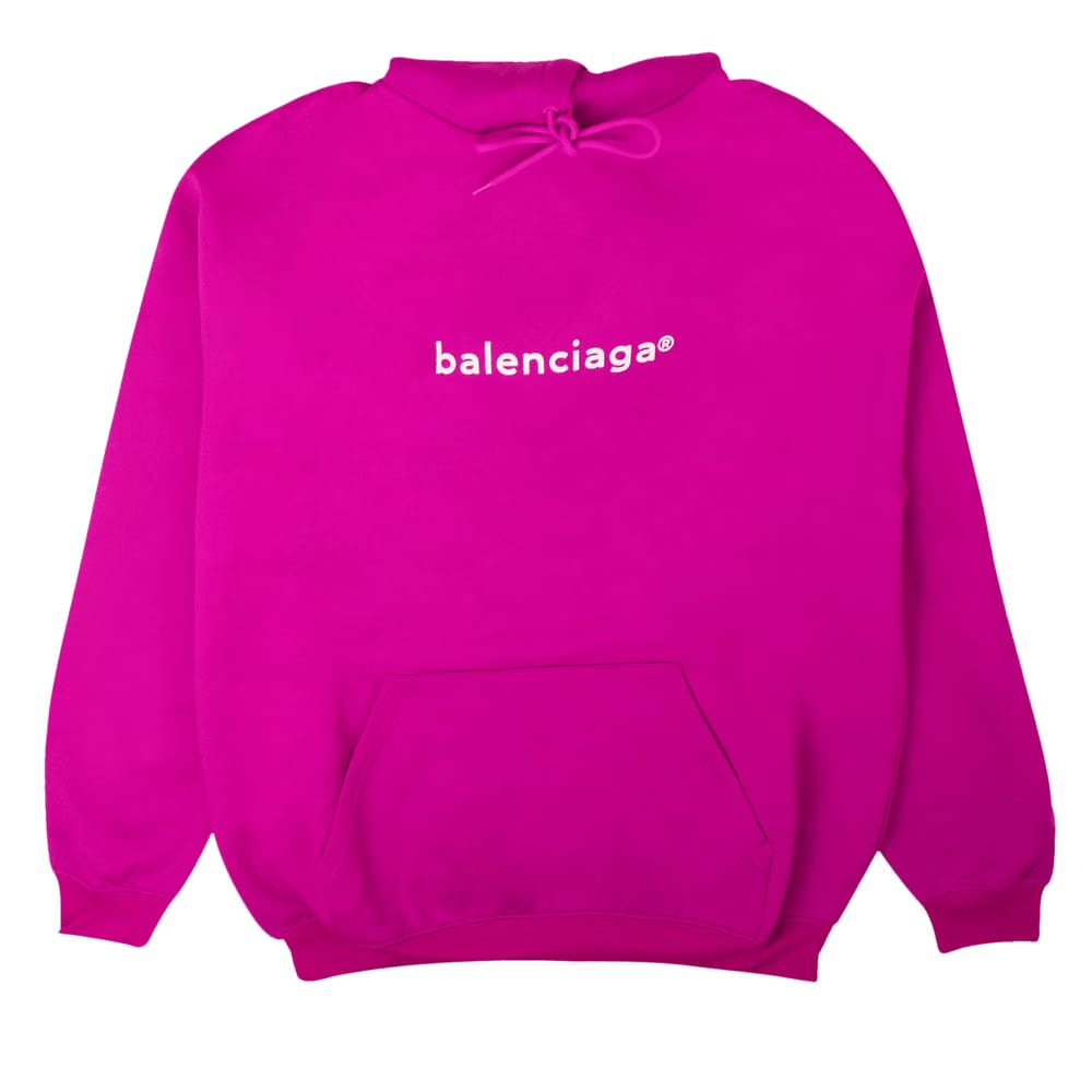 Balenciaga Copyright Hoodie Pink