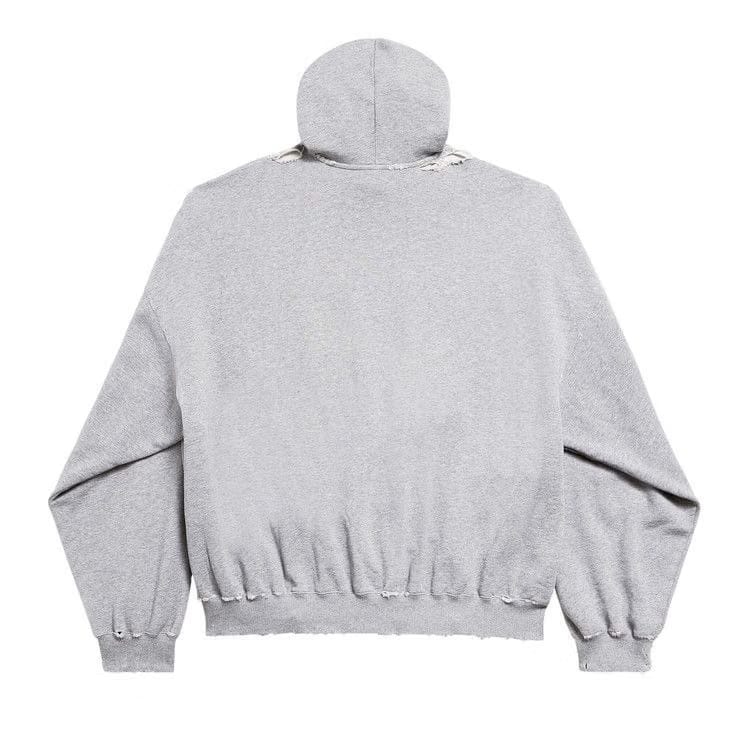 Balenciaga International Hoodie Heather Grey