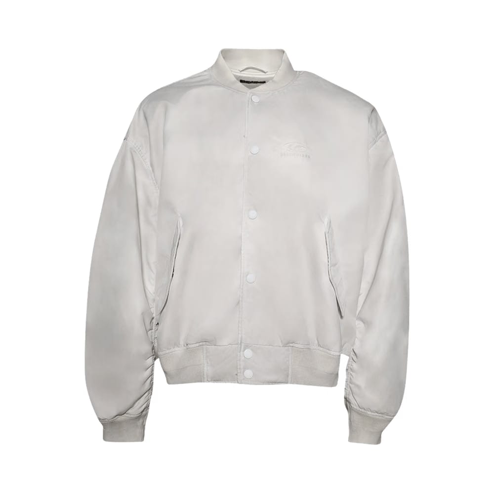 Balenciaga Varsity Jacket White