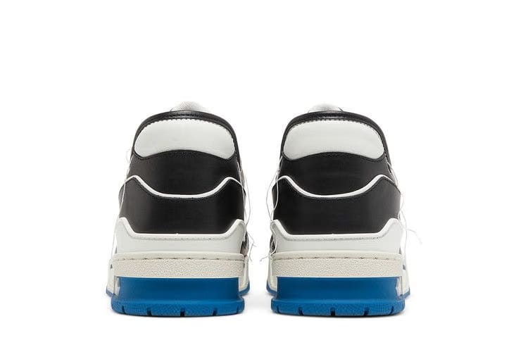 Louis Vuitton Trainer White Black Blue