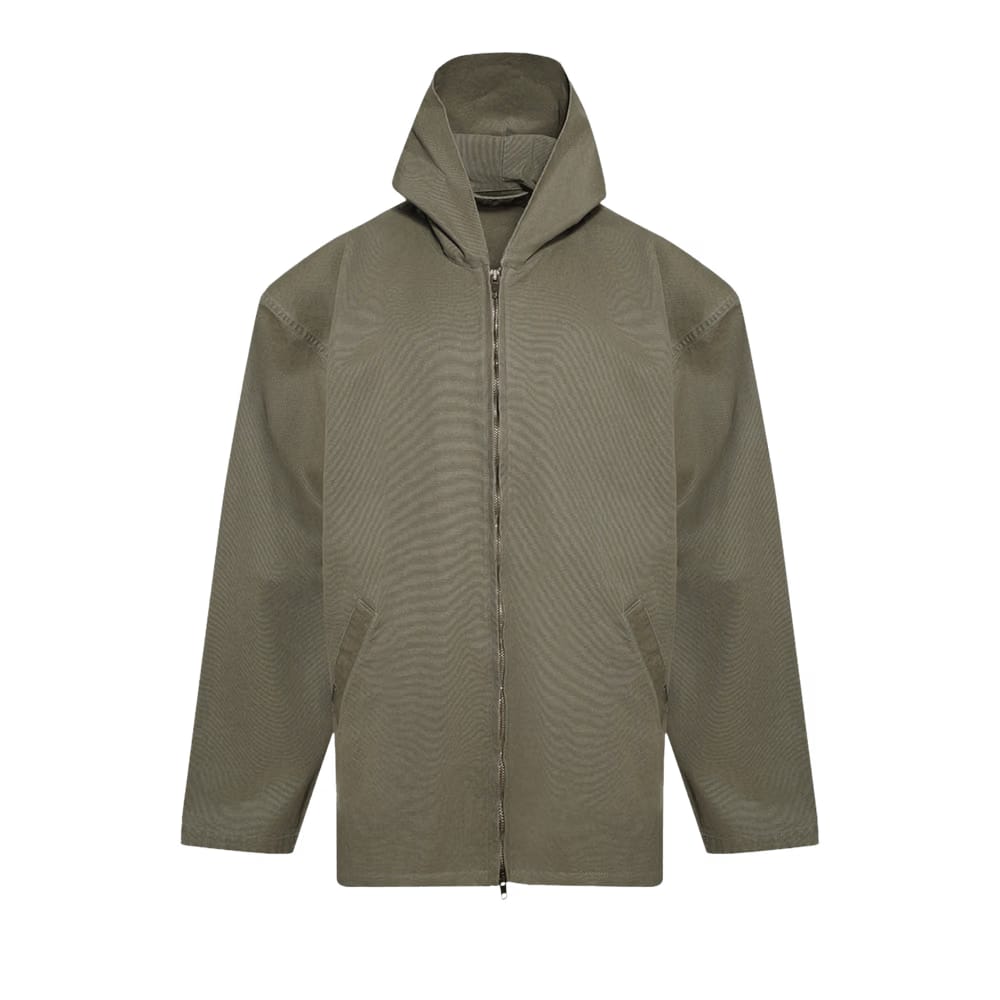 Balenciaga Zip-Up Hooded Jacket Linden