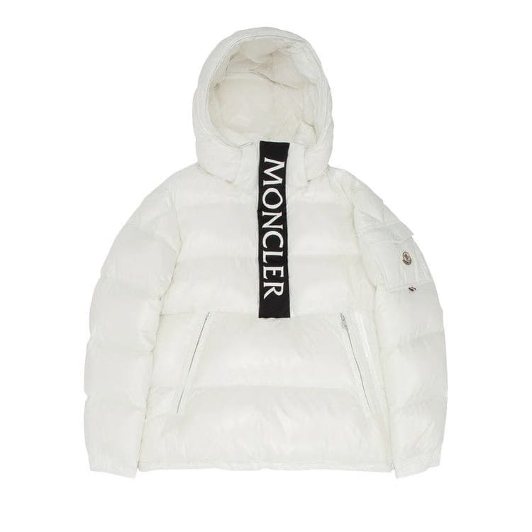 Moncler Maury Shiny Puffer Jacket White