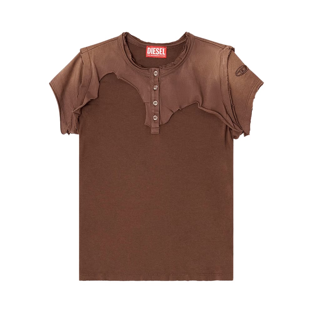 Diesel T-Unrawy Tank Top Brown