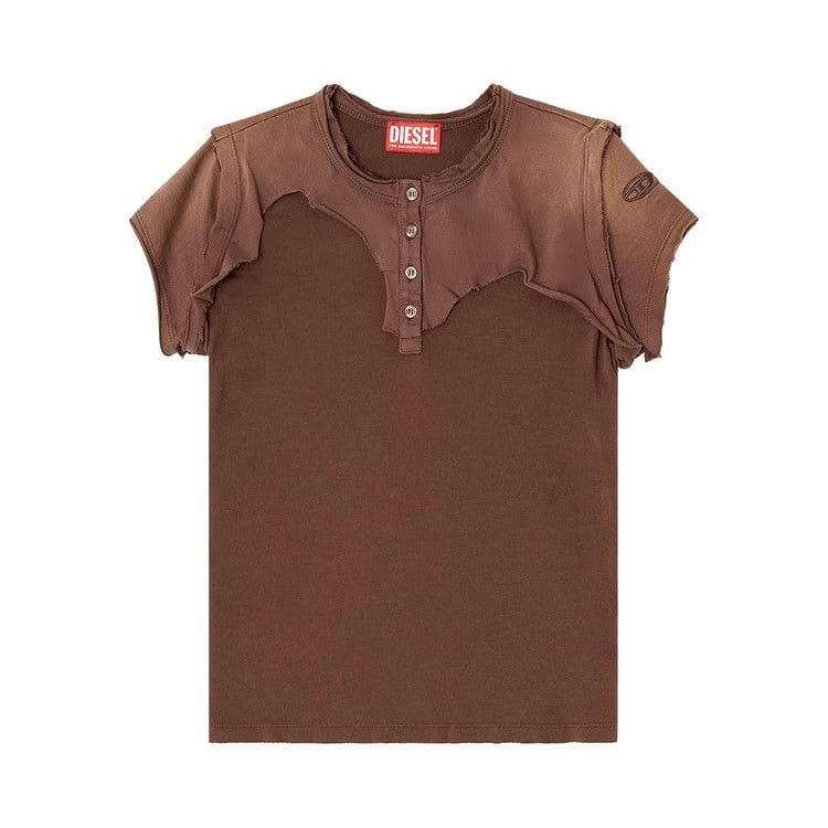 Diesel T-Unrawy Tank Top Brown