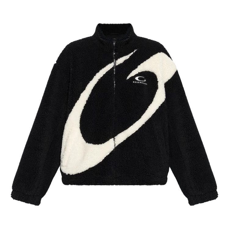 Balenciaga Zip-Up Jacket Black