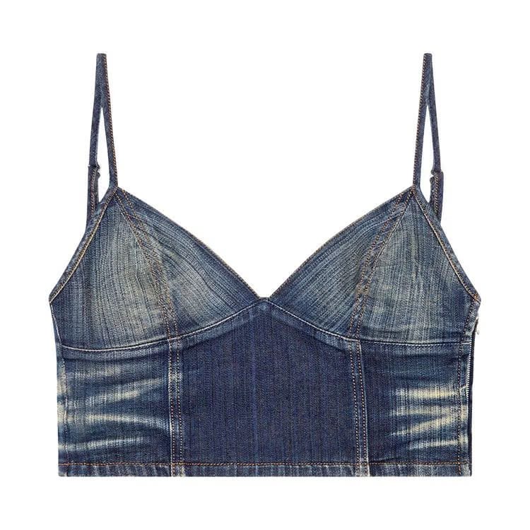 Diesel De-Fulvy-Top-D Tank Top Blue